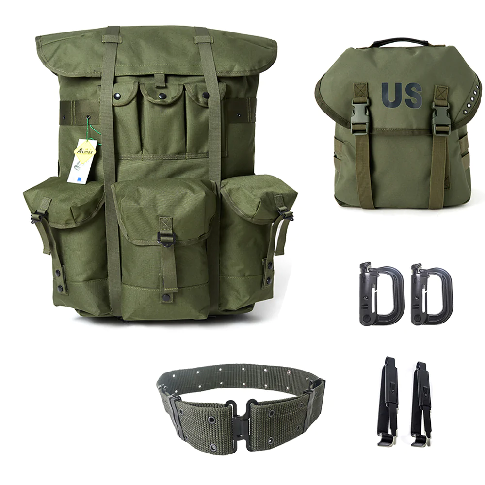Akmax Military Large Alice Pack Tactical Assault Rucksack Plus Butt Pack